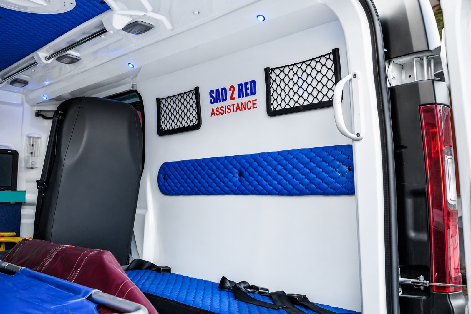Ambulance interior