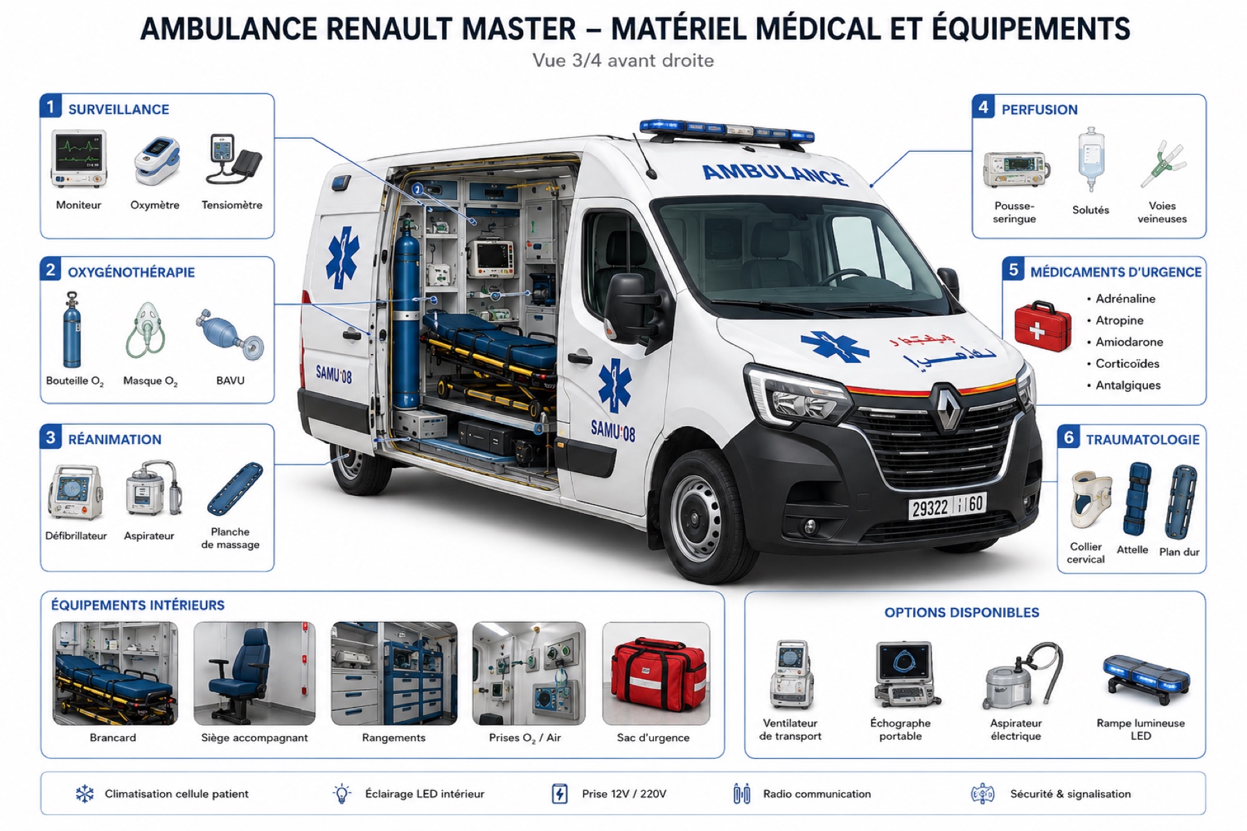 Ambulance medical supplies